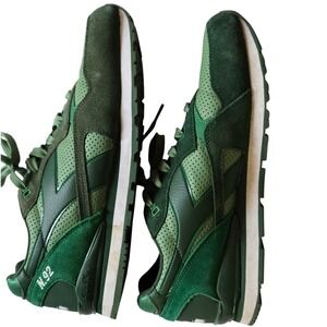 Diadora N902 Green Suede Leather Sneakers Men's Size 11 EU45